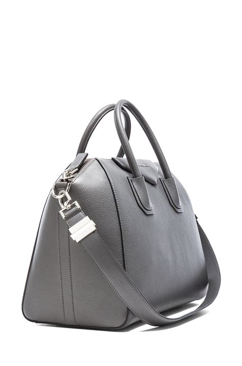 givenchy antigona medium dark grey|Givenchy paris.